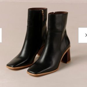 ALOHAS West Vintage - Black Leather Boots New!!